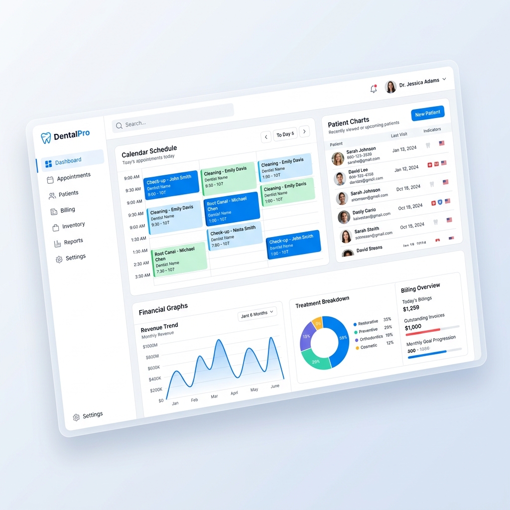 SulUpOdonto Software Interface